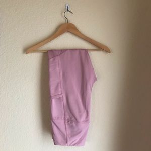 Light Pink Reebok Leggings | Medium